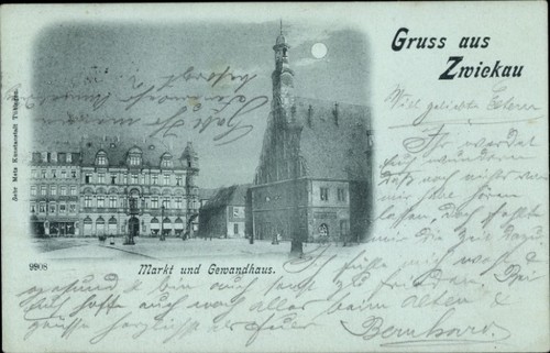 Mondschein zwickau in - mondschein, ak