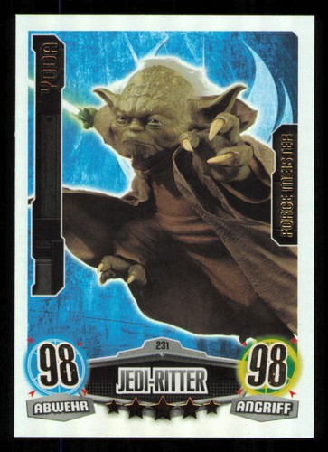 Yoda force attax star wars - force,