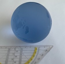 Briefbeschwerer blaues Glas