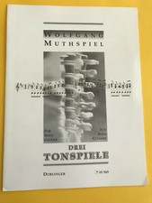 Drei Tonspiele, for Solo Guitar, Wolfgang Muthspiel