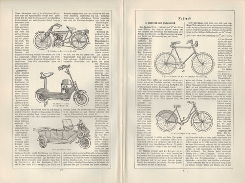 Lithografien 1926 fahrräder - lithografien, 1926:
