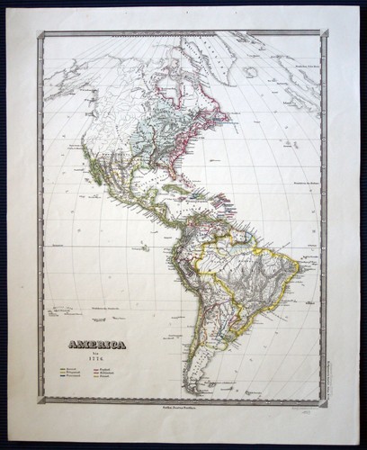 Amerika landkarte america - amerika,