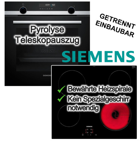 Herdset siemens backofen - siemens,