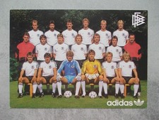 Mannschaftskarte Deutschland DFB 1985 rar