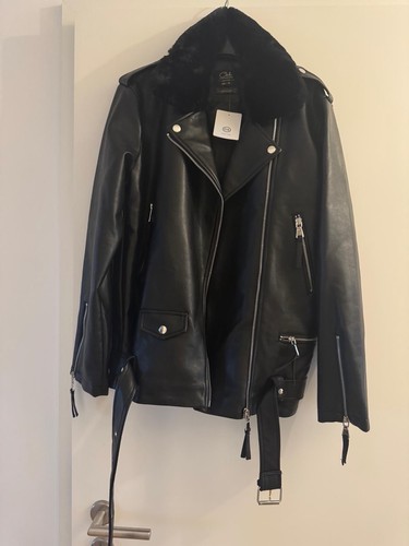 Neue damen lederjacke größe - damen,