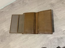 Vintage hellbraunen Leder