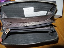 WEIHNACHTEN BOGNER ELA RFID GELDBÖRSE TAUPE NEU GENARBTES RINDSLEDER