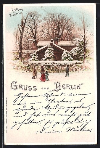 Winter-Lithographie
