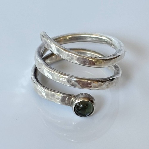 925 silber ring wickelring - silber,