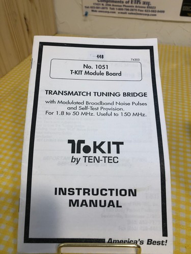 Rare 1994 ten tec - t-kit, model