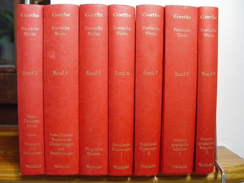 Goethe poetische werke - poetische,