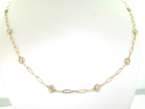 Collier kette ankerkette 585 - collier,