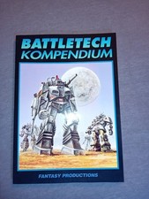 Battletech Kompendium Battle-Mech FASA Kampfroboter SciFi 122 Seiten. Fast Mint!
