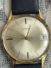 Junghans 651 automatic mit Datum vintage Armbanduhr. Max Bill Style