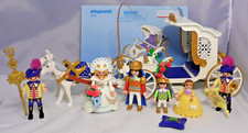 PLAYMOBIL aus 4258 Hochzeitskutsche Brautpaar 2 Lakaien 2 Kinder Kissen #22 BW
