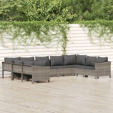 9-tlg. Garten-Lounge-Set mit