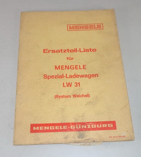 Teilekatalog ersatzteilliste - teilekatalog,