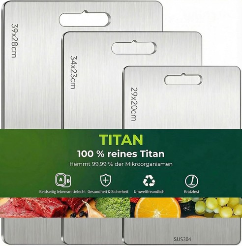 Titan schneidebrett set - titan,