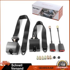 2x 3 Punkt Automatikgurt Sicherheitsgurt Dreipunktgurt Universal;Universalgurt