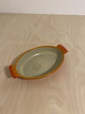 Emaille Form Auflaufform Orange Emaille Topf