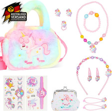 Einhorn Handtasche Schmuckset