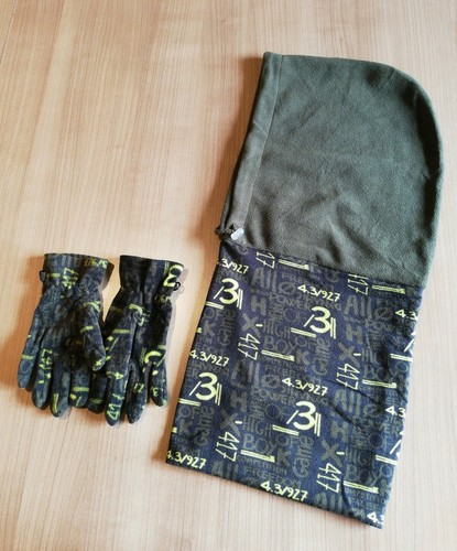 Mützenschal handschuhe von - +,