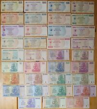 GROSSE SAMMLUNG: 35 BANKNOTEN