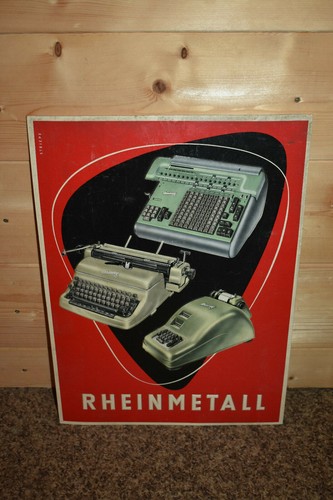 Original altes pappschild - original,