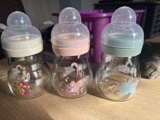 3 MAM Babyglasflaschen 170ml