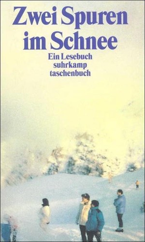 Zwei spuren schnee - zwei,