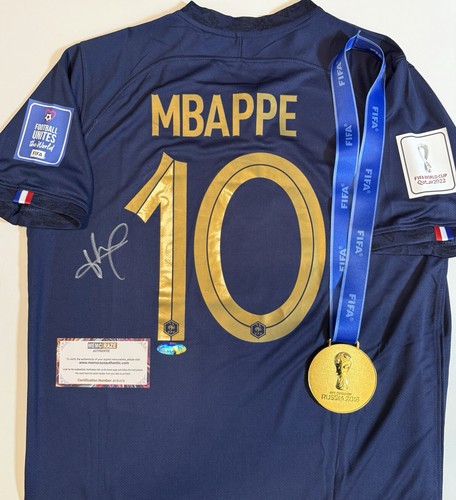 Kylian mbappe handsigniert - handsigniert, wm