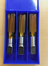 Gewindebohrersatz HSS M27 DIN352, 3tlg., Flanken hinterschliffen, NEU, OVP