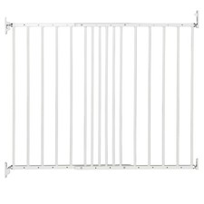 DOLLE Treppenschutzgitter Türgitter Baby Kinder Absperrgitter weiß 62,5–106,8 cm