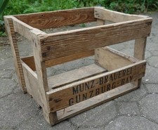 alter Holz Bierkasten keine