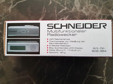 Radiowecker Schneider - NEU - OVP