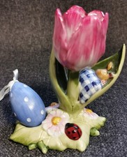 Villeroy & Boch Bunny Family Tulpe mit Häschen schlafend selten VP