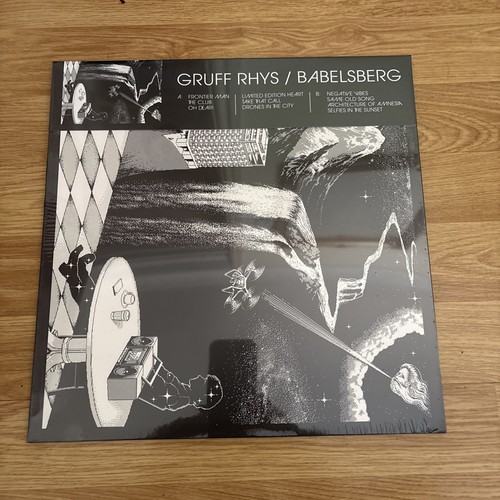 Gruff rhys babelsberg vinyl - rhys,