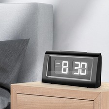 Flip Tischuhr Nachtlicht Dekorative Digitaluhr Snooze Clock  Digital Wecker für