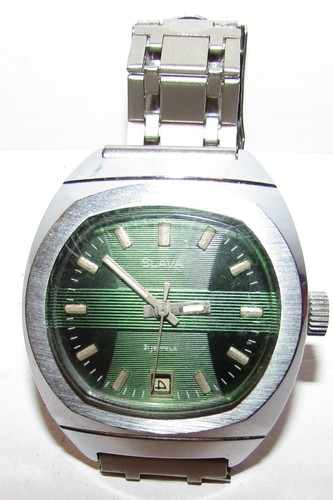Vintage uhr der marke slava - vintage,