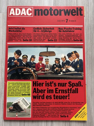 Adac motorwelt ausgabe - adac, 7