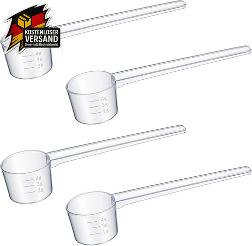 Messlöffel set stück - messlöffel, 4