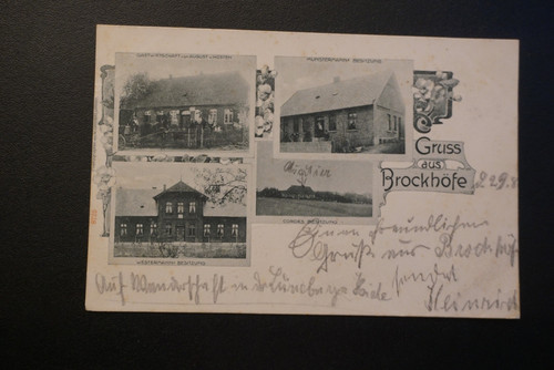 Brockhöfe gasthaus wriedel - ak,