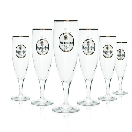 Krombacher glas 3l pokal - 6x,