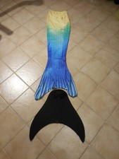 Meerjungfrauenflosse, Monoflosse, Wasser, schwimmen, Anzug, Mädchen, Arielle