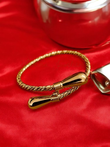 Gold armreifen armreif - gold, 22