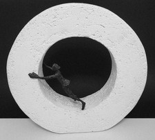 Bronze Skulptur - Die Dinge von innen bewegen - Luise Kött-Gärtner