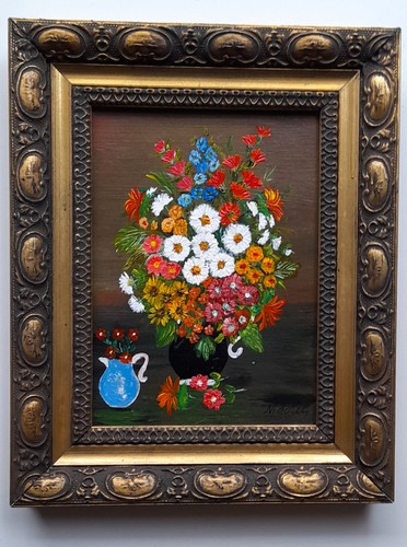 öl bild blumen 18 - bild,
