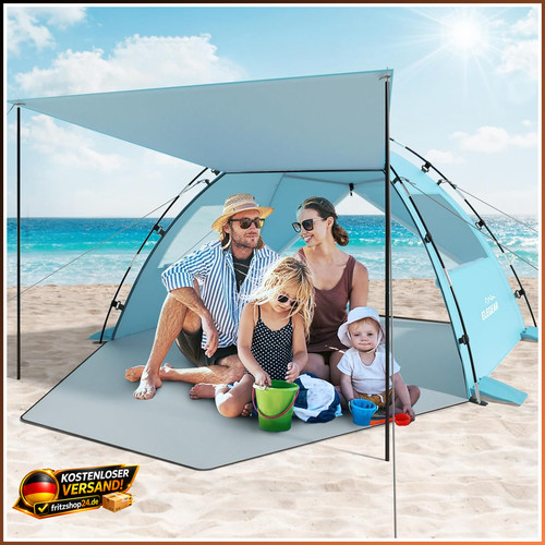 Strandmuschel personen uv - strandmuschel,