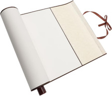 Leere Schriftrolle Aus