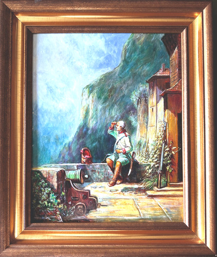 Spitzweg strickender - spitzweg,